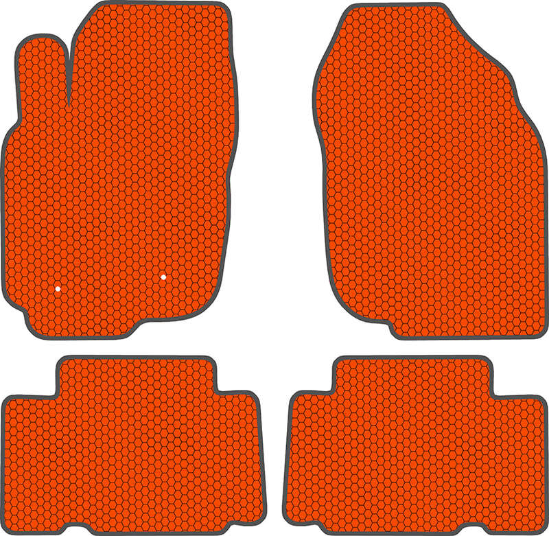 Купить запчасть SDS EXCLUSIVE - KST22006OR Коврики в салон оранжевые Toyota RAV 4 III (XA30) Внедорожник(5дв.) 2006-2013 "EVA-style"