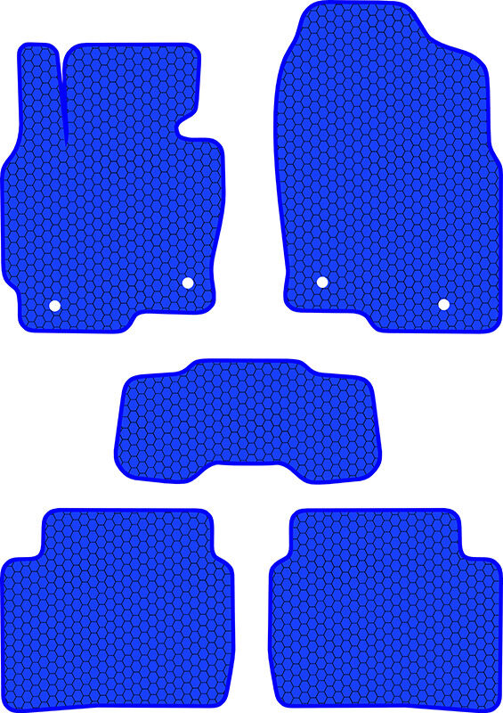 Купить запчасть SDS EXCLUSIVE - KSM22011BL Коврики в салон синие Mazda CX5 crossover 2011- "EVA-style"