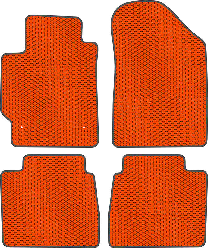 Купить запчасть SDS EXCLUSIVE - KST20706OR Коврики в салон оранжевые Toyota Camry VI (XV40) Седан 2006-2011 "EVA-style"