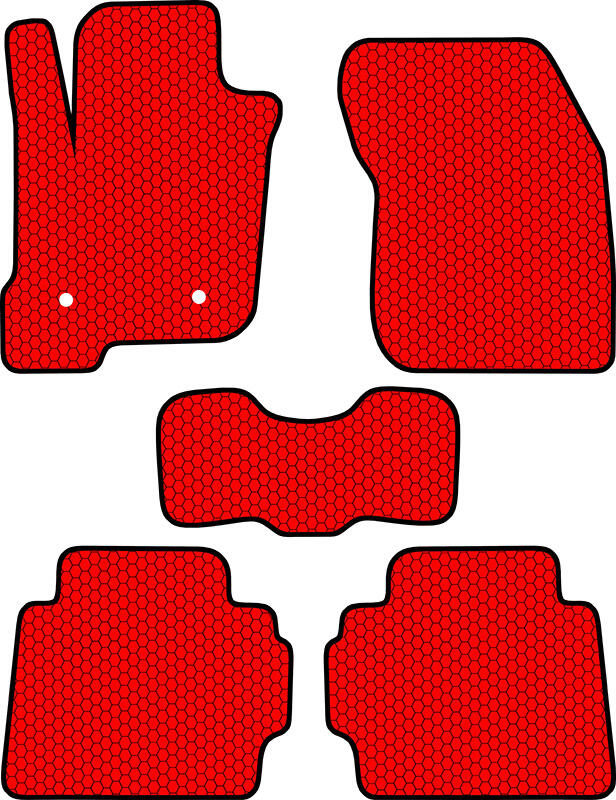 Купить запчасть SDS EXCLUSIVE - KSF34614RD Коврики в салон красные Ford Mondeo V Седан 2014- "EVA-style"