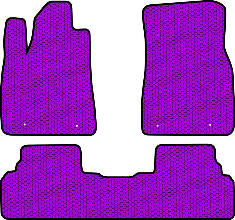 Купить запчасть SDS EXCLUSIVE - KSL20210PR Коврики в салон фиолетовые Lexus RХ III Внедорожник, 5дв. 2010-2015 "EVA-style"