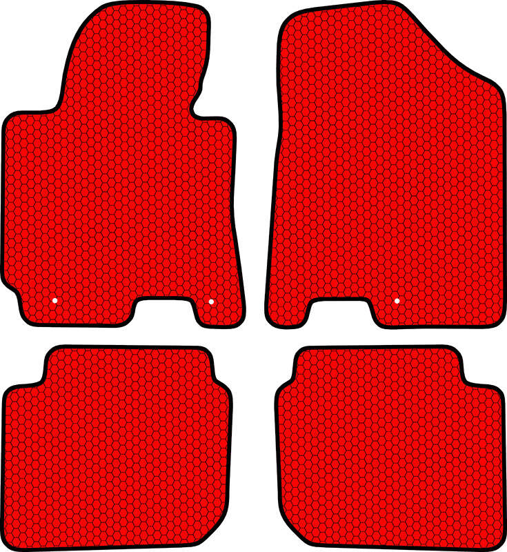 Купить запчасть SDS EXCLUSIVE - KSK13612RD Коврики в салон красные Kia Cerato III Седан 2012- "EVA-style"