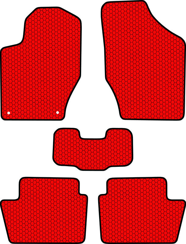 Купить запчасть SDS EXCLUSIVE - KSP11412RD Коврики в салон красные Peugeot 408 - Седан 2012- "EVA-style"