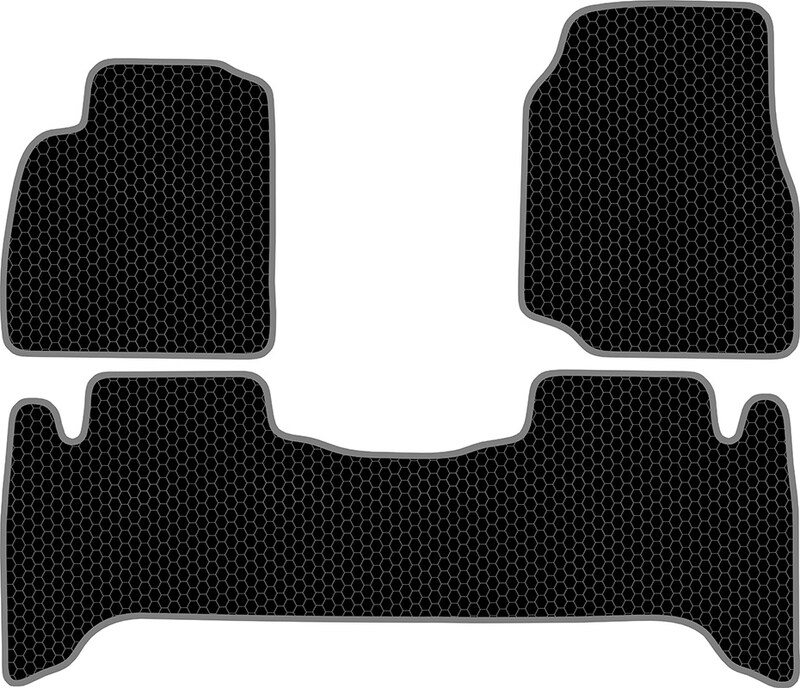 Купить запчасть SDS EXCLUSIVE - KST21598BK Коврики в салон черные Toyota Land Cruiser 100 Внедорожник(5дв.) 1998-2007 "EVA-style"