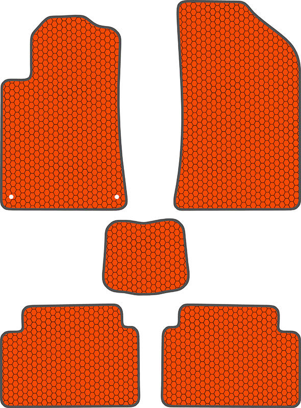 Купить запчасть SDS EXCLUSIVE - KSP11310OR Коврики в салон оранжевые Peugeot 508 - Седан 2010- "EVA-style"
