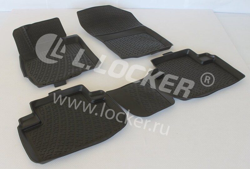 Купить запчасть L.LOCKER - 0208010401 Коврики для салона L.Locker для Mitsubishi Outlander