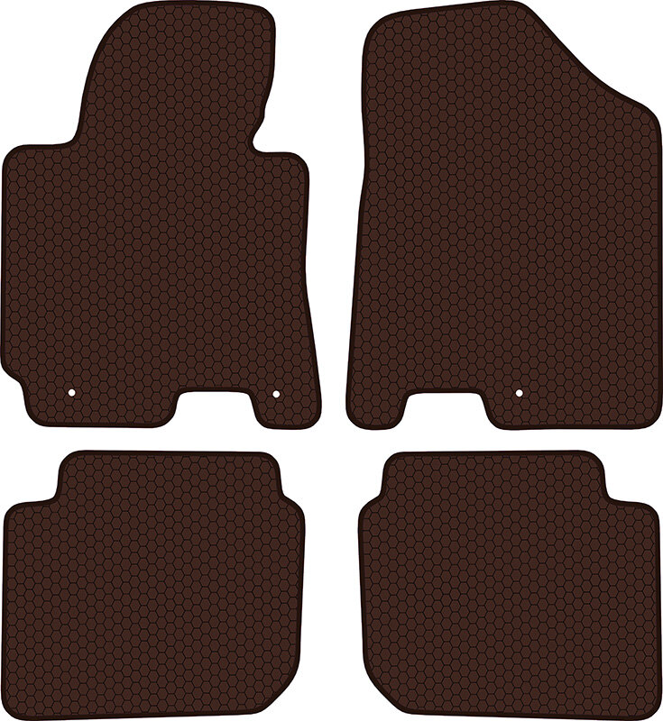 Купить запчасть SDS EXCLUSIVE - KSK13612BR Коврики в салон коричневые Kia Cerato III Седан 2012- "EVA-style"