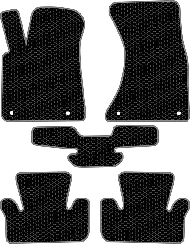 Купить запчасть SDS EXCLUSIVE - KSA10408BK Коврики в салон черные Audi Q5 I Внедорожник(5дв.) 2008- "EVA-style"