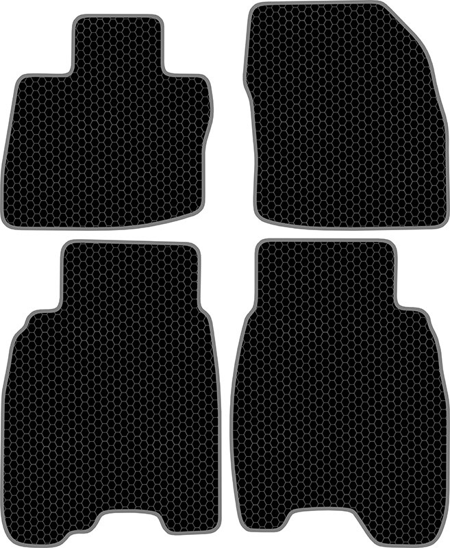 Купить запчасть SDS EXCLUSIVE - KSH10306BK Коврики в салон черные Honda Civic VIII Хэтчбек(5дв.) 2006-2011 "EVA-style"