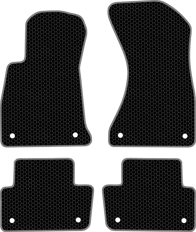 Купить запчасть SDS EXCLUSIVE - KSA13215BK Коврики в салон черные Audi A4 B9 Седан 2015- "EVA-style"