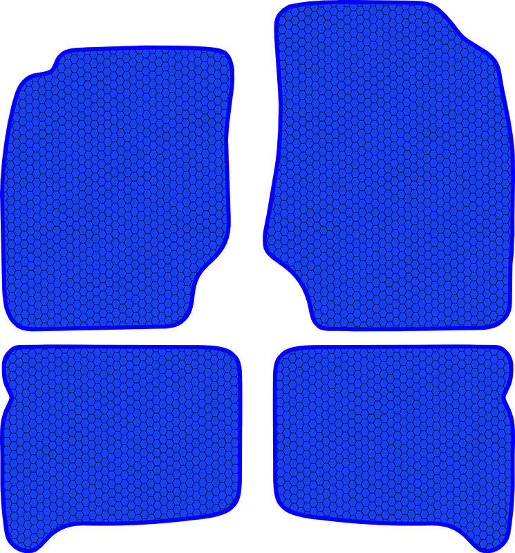 Купить запчасть SDS EXCLUSIVE - KST23494BL Коврики в салон синие Toyota RAV 4 I (XA10) Внедорожник(5дв.) 1994-1999 "EVA-style"