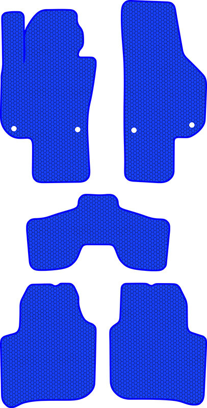 Купить запчасть SDS EXCLUSIVE - KSS21916BL Коврики в салон синие Skoda Superb III Лифтбек 2015- "EVA-style"