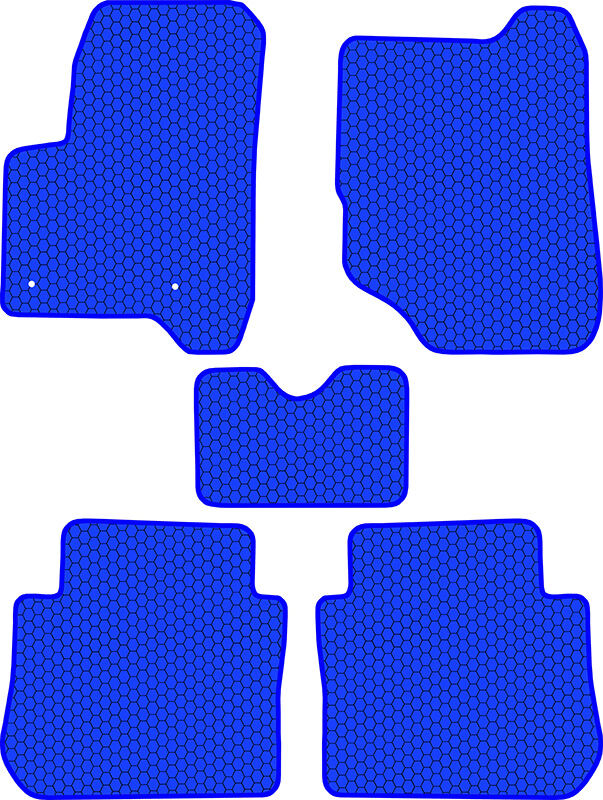 Купить запчасть SDS EXCLUSIVE - KSC40209BL Коврики в салон синие Citroen C3 Picasso - Минивэн(5дв.) 2009- "EVA-style"