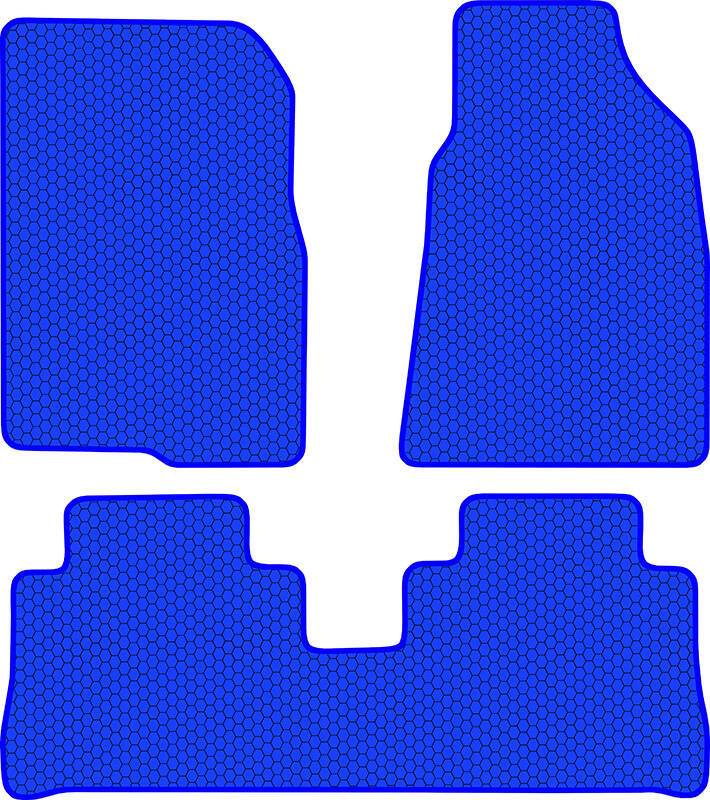 Купить запчасть SDS EXCLUSIVE - KSC31606BL Коврики в салон синие Chevrolet Captiva I Внедорожник(5дв.) 2006-2011 "EVA-style"