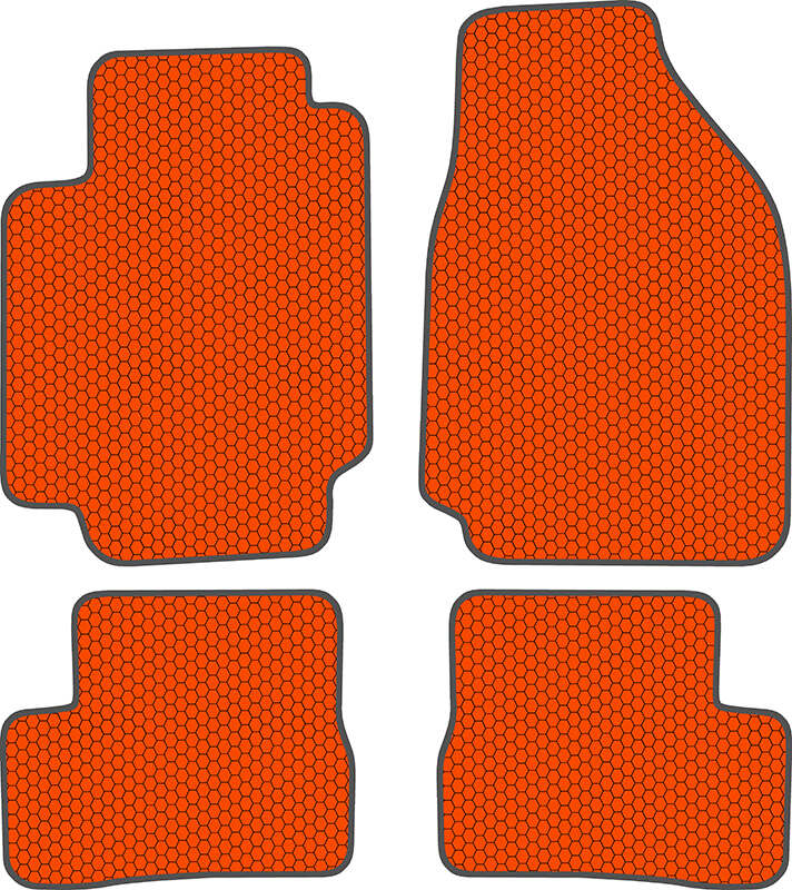 Купить запчасть SDS EXCLUSIVE - KSN10303OR Коврики в салон оранжевые Nissan Micra III (K12) Хэтчбек(5дв.) 2003-2010 "EVA-style"