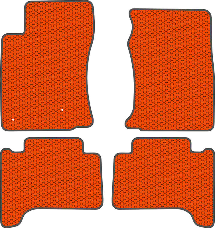 Купить запчасть SDS EXCLUSIVE - KST21803OR Коврики в салон оранжевые Toyota Land Cruiser Prado 120 Внедорожник(5дв.) 2003-2008 "EVA-style"