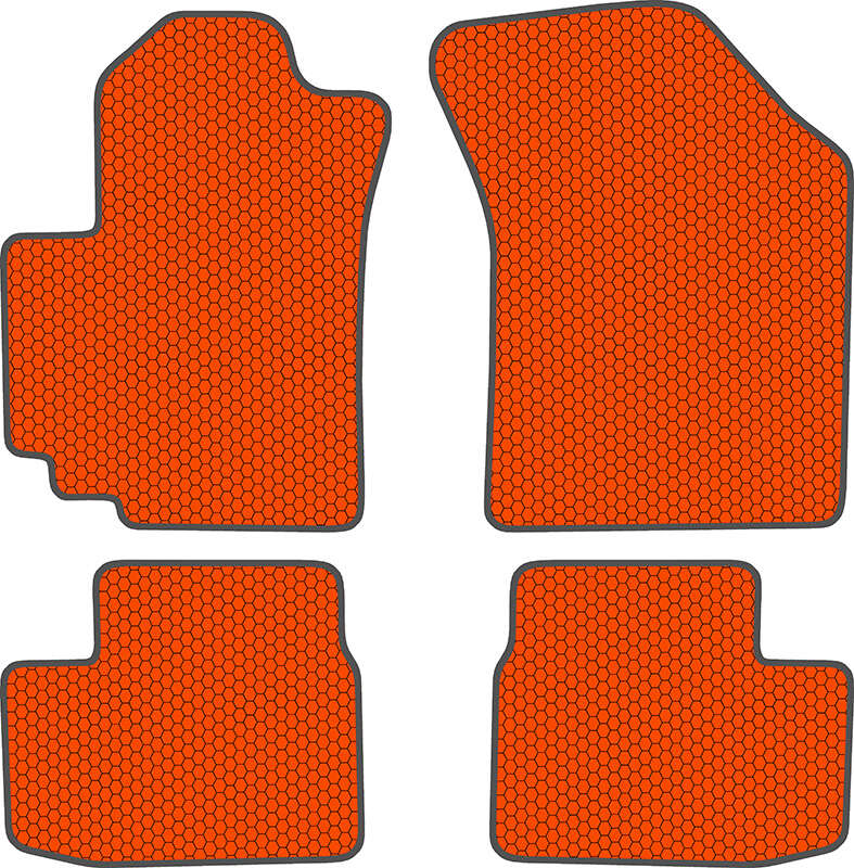 Купить запчасть SDS EXCLUSIVE - KSS51510OR Коврики в салон оранжевые Suzuki Swift IV Хэтчбек(5дв.) 2010- "EVA-style"
