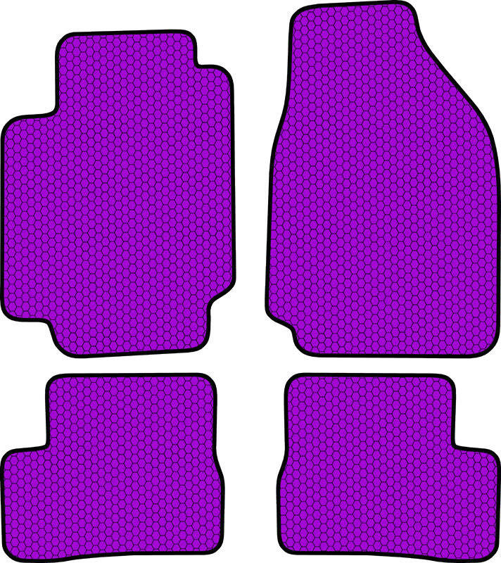 Купить запчасть SDS EXCLUSIVE - KSN10303PR Коврики в салон фиолетовые Nissan Micra III (K12) Хэтчбек, 5дв. 2003-2010 "EVA-style"