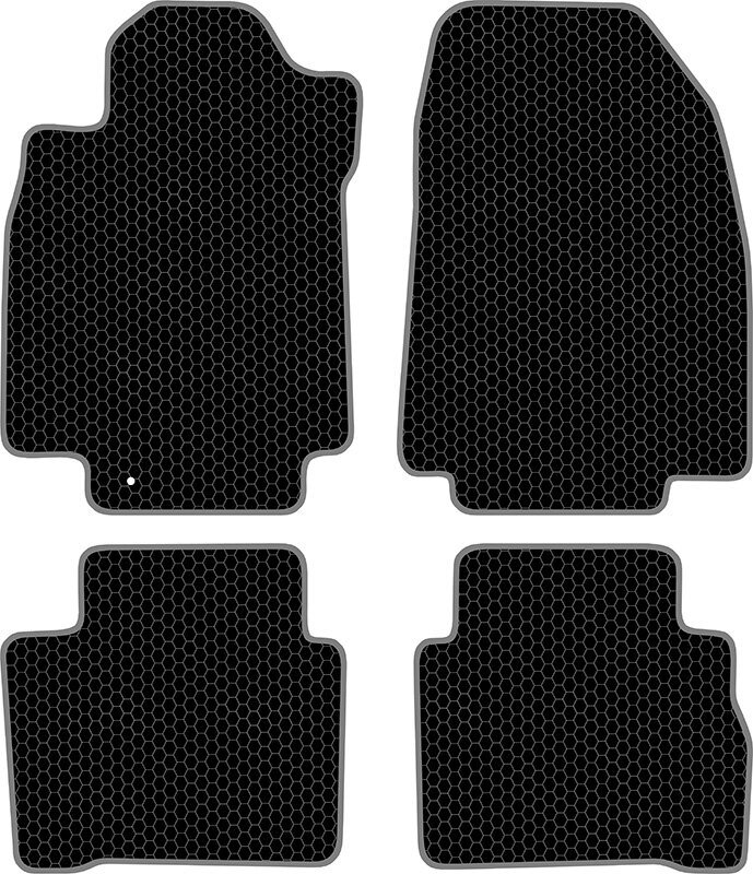 Купить запчасть SDS EXCLUSIVE - KSN11604BK Коврики в салон черные Nissan Tiida I (C11) Седан 2004-2014 "EVA-style"