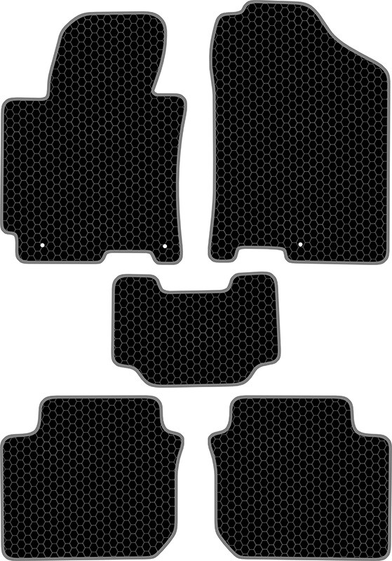 Купить запчасть SDS EXCLUSIVE - KSH22911BK Коврики в салон черные Hyundai Elantra V (MD) Седан 2011- "EVA-style"