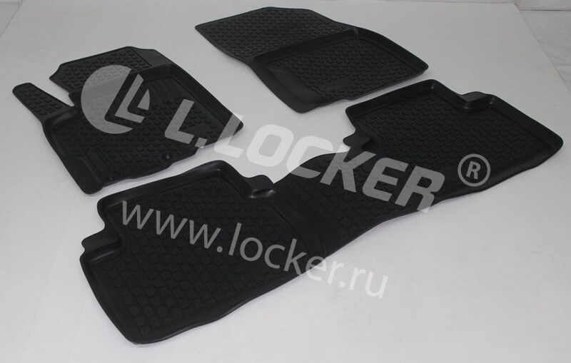 Купить запчасть L.LOCKER - 0208010101 Коврики для салона L.Locker для Mitsubishi Outlander