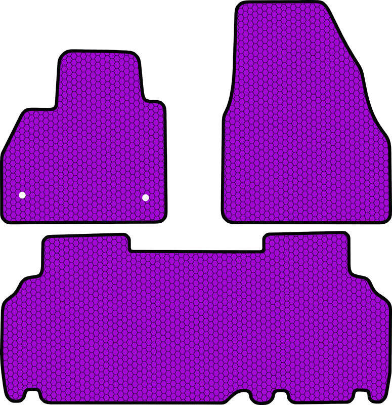 Купить запчасть SDS EXCLUSIVE - KSR12409PR Коврики в салон фиолетовые Renault Kangoo II Минивэн, 5дв. 2009- "EVA-style"