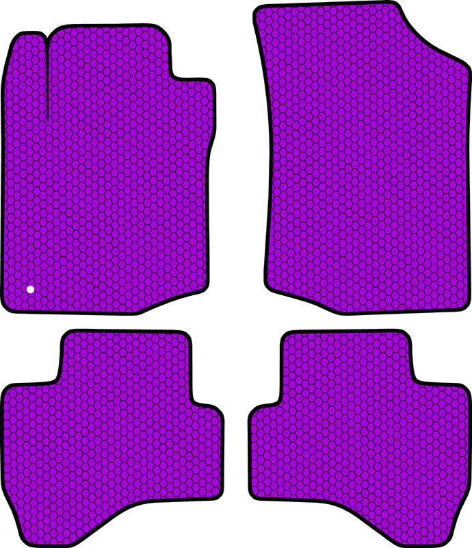 Купить запчасть SDS EXCLUSIVE - KSP10105PR Коврики в салон фиолетовые Peugeot 107 - Хэтчбек, 5дв. 2005-2008 "EVA-style"