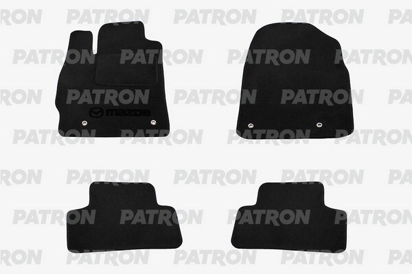 Купить запчасть PATRON - PCCMZD0012 Комплект автомобильных ковриков