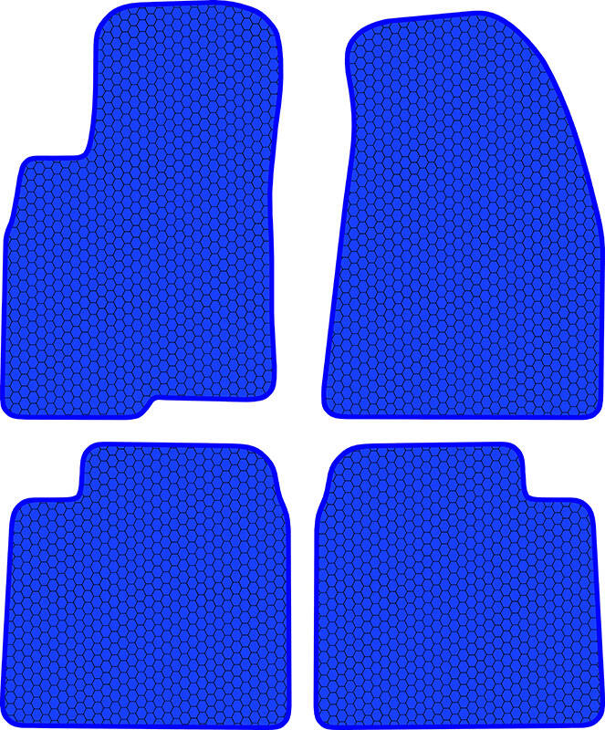Купить запчасть SDS EXCLUSIVE - KSKE13303BL Коврики в салон синие Kia Opirus - Седан 2003-2011 "EVA-style"