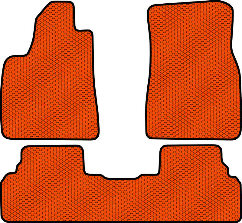 Купить запчасть SDS EXCLUSIVE - KSL21215OR Коврики в салон оранжевые Lexus RХ IV Внедорожник(5дв.) 2015- "EVA-style"