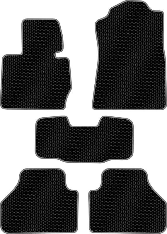 Купить запчасть SDS EXCLUSIVE - KSB21010BK Коврики в салон черные BMW X3 F25 Внедорожник(5дв.) 2010- "EVA-style"