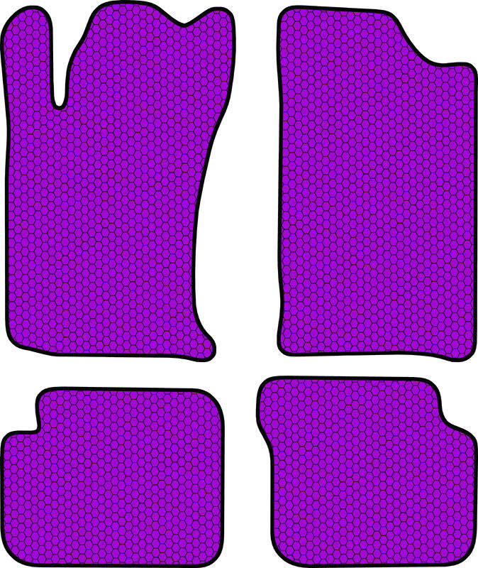 Купить запчасть SDS EXCLUSIVE - KST24197PR Коврики в салон фиолетовые Toyota Avensis I Хэтчбек, 5дв. 1997-2002 "EVA-style"