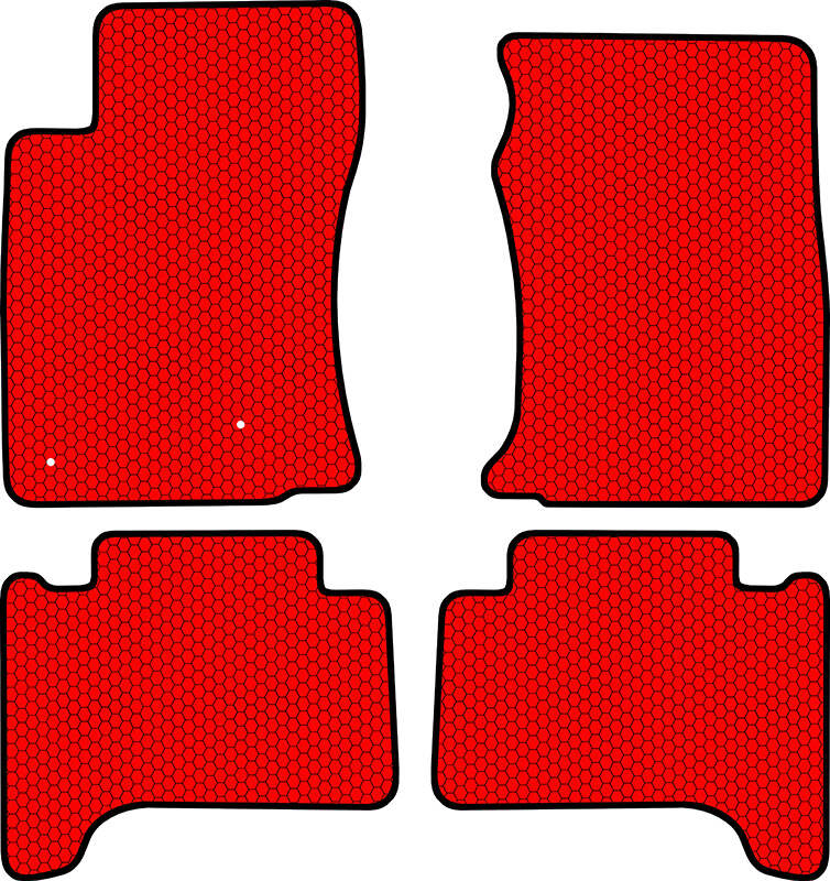 Купить запчасть SDS EXCLUSIVE - KST21803RD Коврики в салон красные Toyota Land Cruiser Prado 120 Внедорожник(5дв.) 2003-2008 "EVA-style"