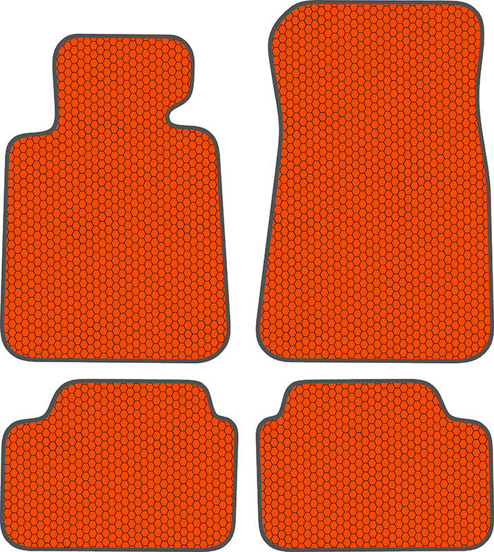 Купить запчасть SDS EXCLUSIVE - KSB22411OR Коврики в салон оранжевые BMW 1 серия F20 Хэтчбек(5дв.) 2011- "EVA-style"