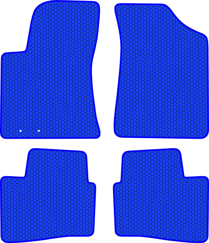 Купить запчасть SDS EXCLUSIVE - KSH20307BL Коврики в салон синие Hyundai Elantra IV (HD) Седан 2007- "EVA-style"