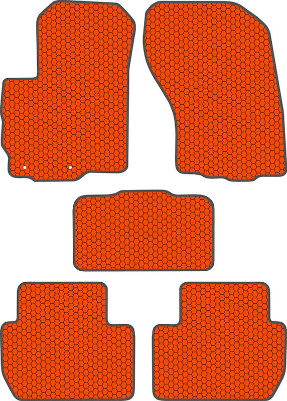 Купить запчасть SDS EXCLUSIVE - KSC40607OR Коврики в салон оранжевые Citroen C-Crosser - Внедорожник(5дв.) 2007-2012 "EVA-style"
