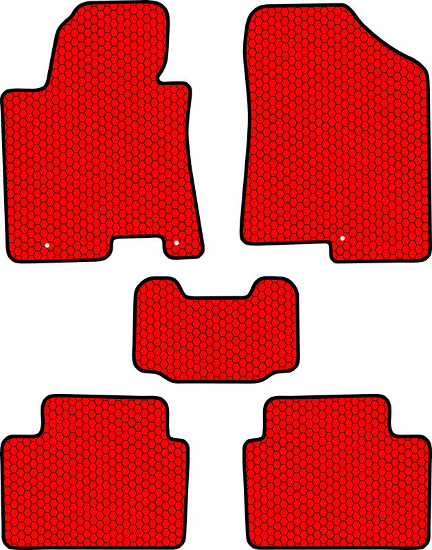 Купить запчасть SDS EXCLUSIVE - KSH23212RD Коврики в салон красные Hyundai i30 II Хэтчбек(5дв.) 2012- "EVA-style"