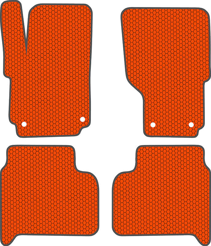 Купить запчасть SDS EXCLUSIVE - KSV23309OR Коврики в салон оранжевые Volkswagen Amarok I Пикап(4дв.) 2009- "EVA-style"