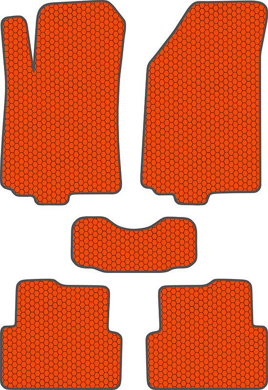 Купить запчасть SDS EXCLUSIVE - KSC31811OR Коврики в салон оранжевые Chevrolet Aveo III (T300) Хэтчбек(5дв.) 2011- "EVA-style"