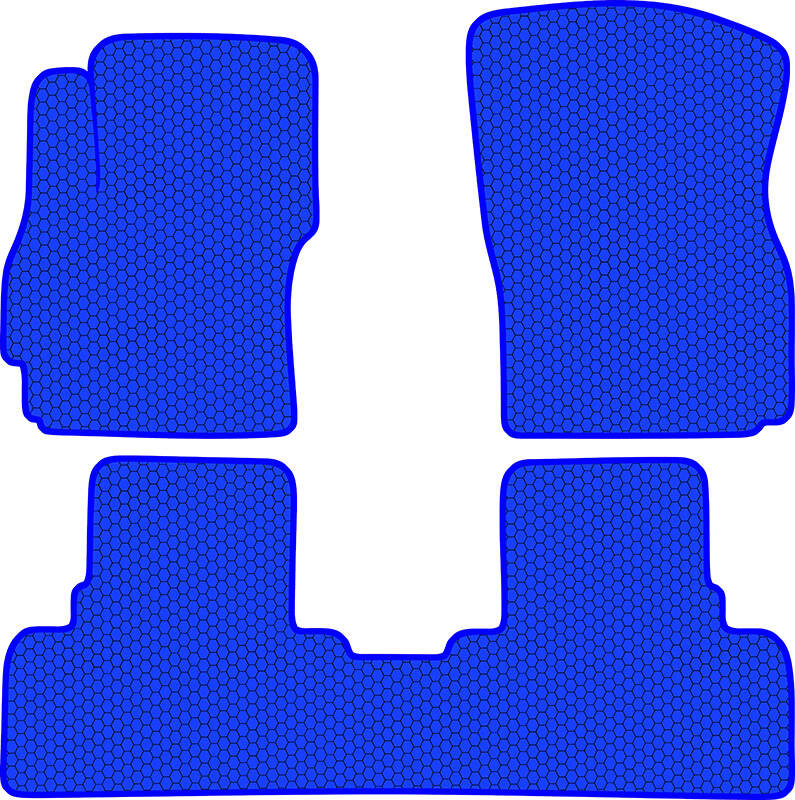Купить запчасть SDS EXCLUSIVE - KSM20406BL Коврики в салон синие Mazda 5 II (CW) Минивэн(5дв.) 2010-2015 "EVA-style"
