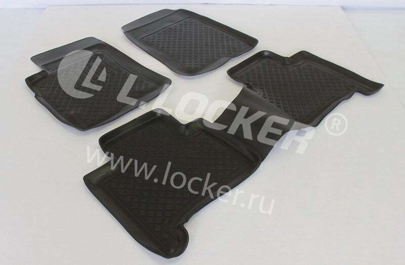 Купить запчасть L.LOCKER - 0209060301 Коврики в салон L.Locker для Toyota Land Cruiser Prado 120