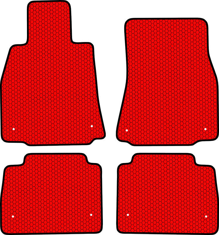 Купить запчасть SDS EXCLUSIVE - KSL21107RD Коврики в салон красные Lexus LS IV Седан 2007- "EVA-style"