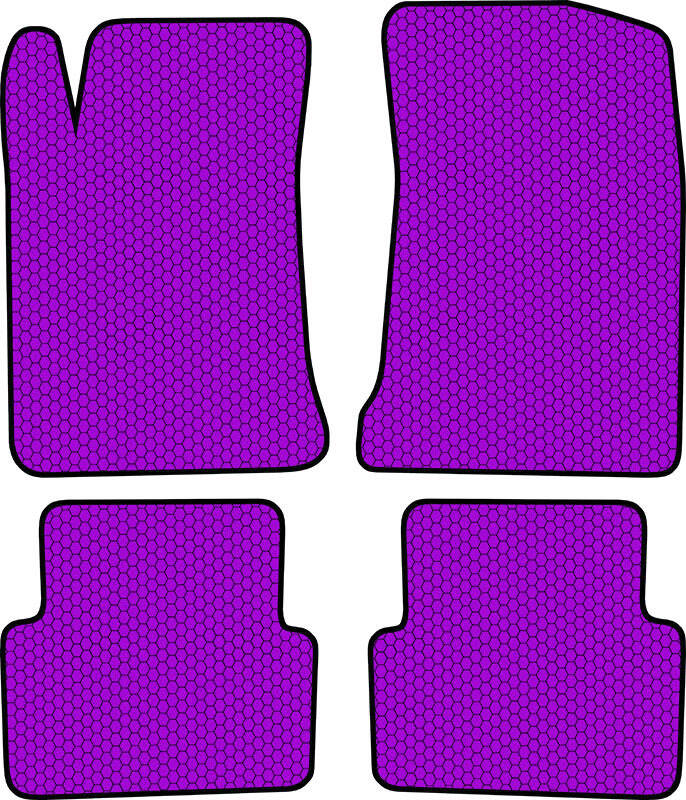 Купить запчасть SDS EXCLUSIVE - KSR10401PR Коврики в салон фиолетовые Renault Laguna II Хэтчбек, 5дв. 2001-2007 "EVA-style"
