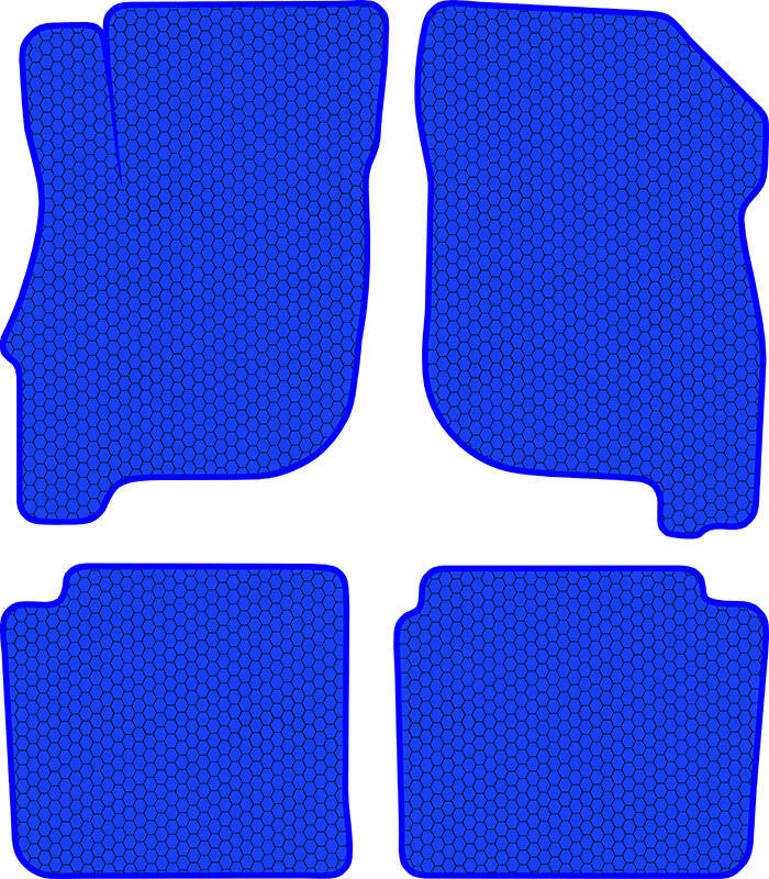 Купить запчасть SDS EXCLUSIVE - KSM41997BL Коврики в салон синие Mitsubishi Galant IX Седан 2003-2012 "EVA-style"