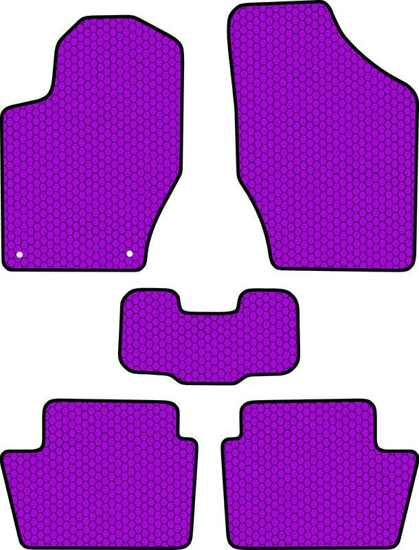 Купить запчасть SDS EXCLUSIVE - KSP11412PR Коврики в салон фиолетовые Peugeot 408 - Седан 2012- "EVA-style"