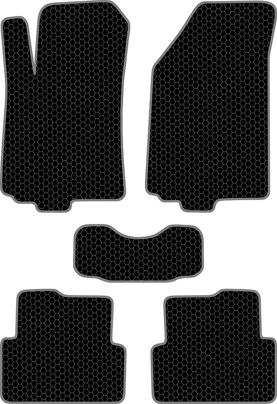 Купить запчасть SDS EXCLUSIVE - KSC31811BK Коврики в салон черные Chevrolet Aveo III (T300) Хэтчбек(5дв.) 2011- "EVA-style"