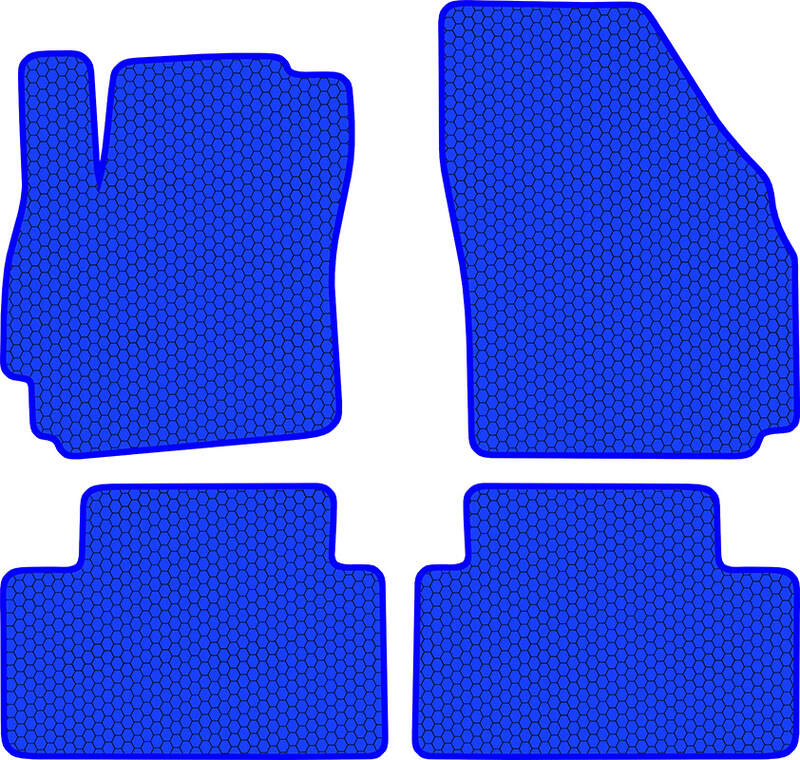Купить запчасть SDS EXCLUSIVE - KSM20405BL Коврики в салон синие Mazda 5 I (CR) Минивэн(5дв.) 2005-2010 "EVA-style"