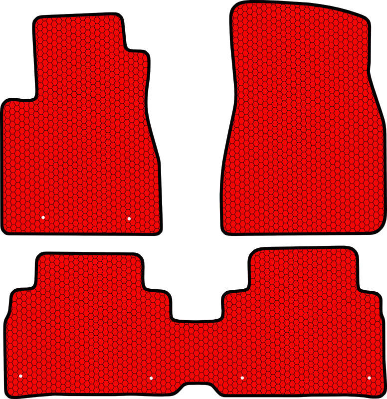 Купить запчасть SDS EXCLUSIVE - KSL20103RD Коврики в салон красные Lexus RХ II Внедорожник(5дв.) 2003- "EVA-style"