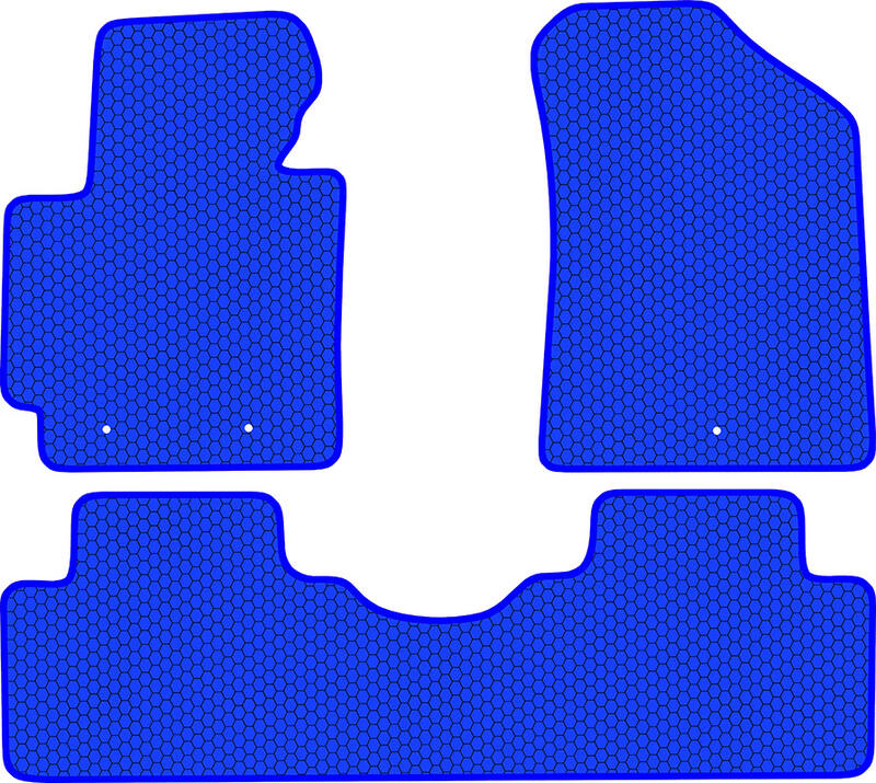 Купить запчасть SDS EXCLUSIVE - KSK13913BL Коврики в салон синие Kia Soul II Хэтчбек(5дв.) 2013- "EVA-style"