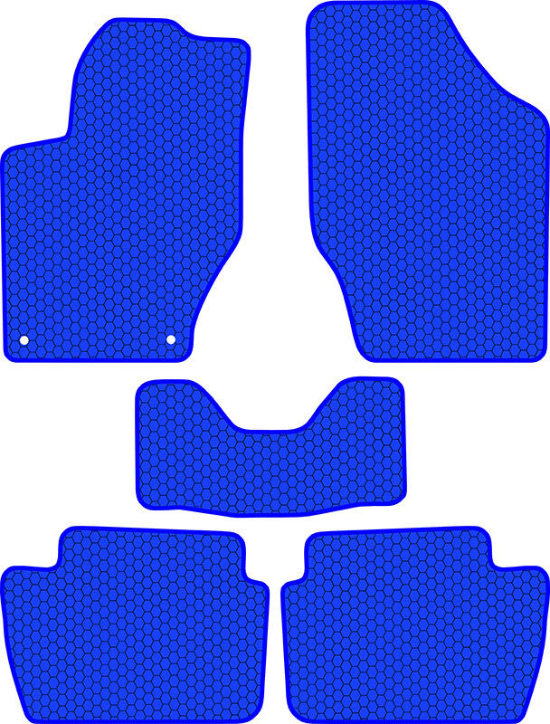 Купить запчасть SDS EXCLUSIVE - KSC41411BL Коврики в салон синие Citroen C4 II Хэтчбек(5дв.) 2011- "EVA-style"
